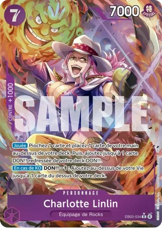 Charlotte Linlin (EB03-034) (Alternative Art) — ONE PIECE Heroines Edition (EB03)