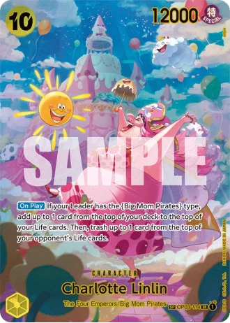 Charlotte Linlin (OP03-114) (Special Rare) — Wings of the Captain (OP06)