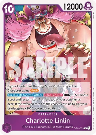 Charlotte Linlin (OP11-073) — A Fist of Divine Speed (OP11)