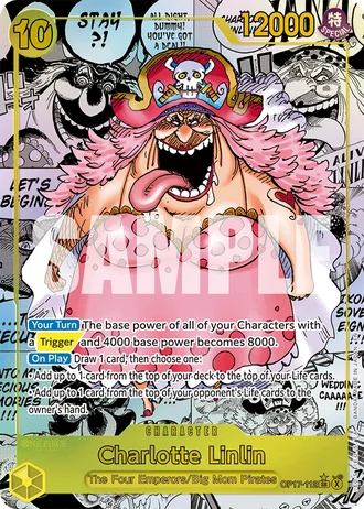 Charlotte Linlin (OP17-112) (Alternative Art 2) — The World's Strongest Warriors (OP17)
