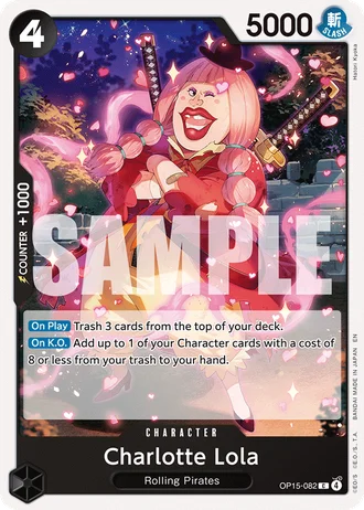 Charlotte Lola (OP15-082) — Adventure on Kami's Island (OP15-EB04)