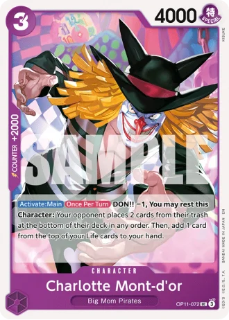 Charlotte Mont-d'or (OP11-072) — A Fist of Divine Speed (OP11)