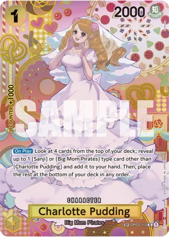 Charlotte Pudding (OP03-112) (Special Rare) — Two Legends (OP08)