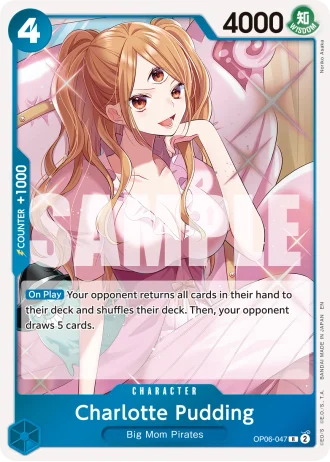 Charlotte Pudding (OP06-047) (Reprint) — One Piece Card The Best Vol.2(PRB02)