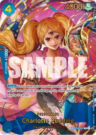 Charlotte Pudding (OP06-047) (Special Rare) — ONE PIECE CARD THE BEST vol.2 (PRB02)