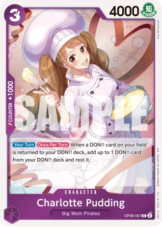 Charlotte Pudding (OP08-067) (Reprint) — One Piece Card The Best Vol.2(PRB02)
