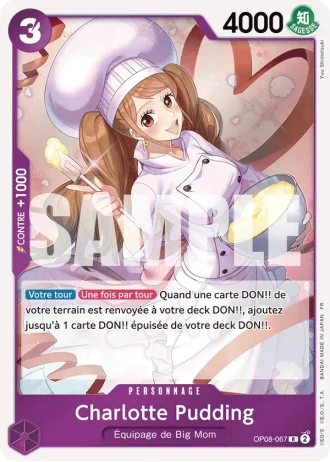 Charlotte Pudding (OP08-067) (Reprint) — ONE PIECE CARD THE BEST vol.2 (PRB02)