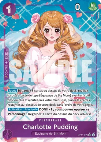 Charlotte Pudding (OP11-070) (Alternative Art) — Des Poings Vifs Comme l'Éclair (OP11)