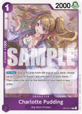 Charlotte Pudding (OP12-071) — Legacy of the Master (OP12)