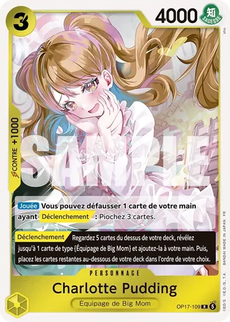 Charlotte Pudding (OP17-109) — Les Guerriers les Plus Puissants au Monde (OP17)