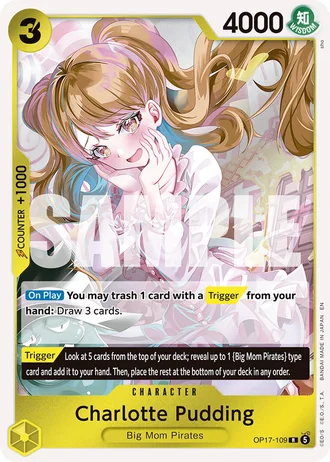 Charlotte Pudding (OP17-109) — The World's Strongest Warriors (OP17)