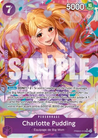Charlotte Pudding (PRB02-010) (Special Rare) — ONE PIECE CARD THE BEST vol.2 (PRB02)