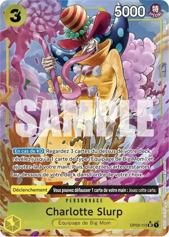 Charlotte Slurp (OP03-113) (Reprint) — ONE PIECE CARD THE BEST (PRB01)