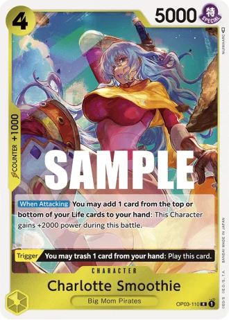 Charlotte Smoothie (OP03-110) — Pillars of Strength (OP03)