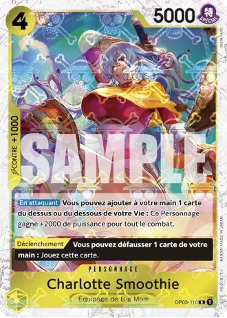 Charlotte Smoothie (OP03-110) (Alternative Art) — ONE PIECE CARD THE BEST (PRB01)