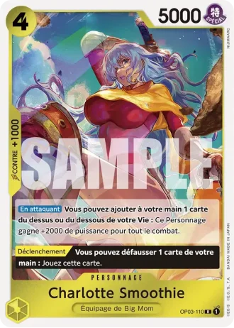 Charlotte Smoothie (OP03-110) (Full Art) — ONE PIECE CARD THE BEST (PRB01)