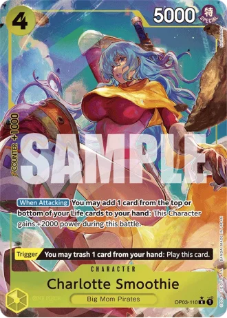 Charlotte Smoothie (OP03-110) (Full Art) — One Piece The Best (PRB01)