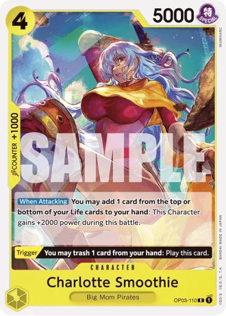 Charlotte Smoothie (OP03-110) (Reprint) — One Piece The Best (PRB01)