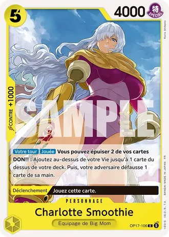 Charlotte Smoothie (OP17-106) — Les Guerriers les Plus Puissants au Monde (OP17)