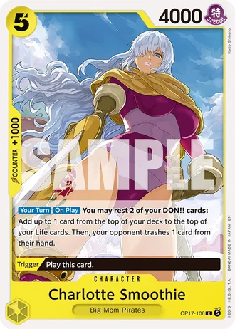 Charlotte Smoothie (OP17-106) — The World's Strongest Warriors (OP17)