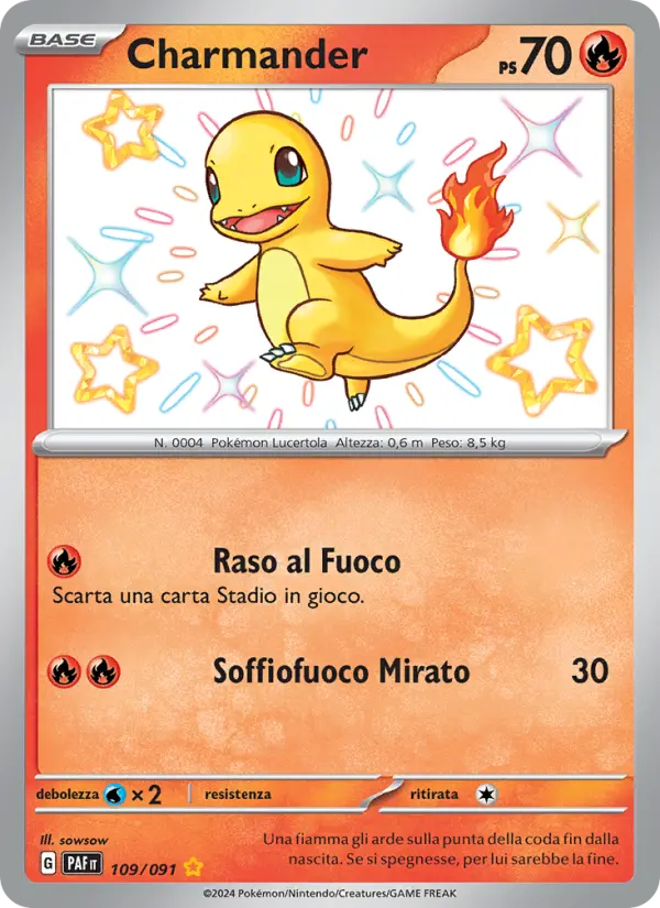 Charmander #109 — Destino di Paldea
