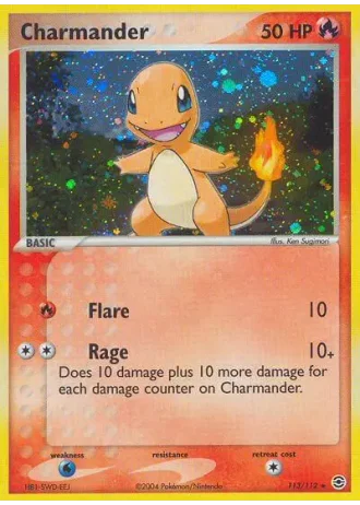 Charmander #113 — FireRed & LeafGreen
