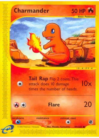 Charmander #97 — Expedition Base Set