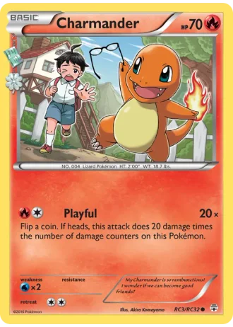 Charmander RC3/32 — Radiant Collection (Generations)