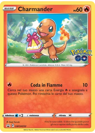 Charmander SWSH232 — Spada e Scudo Promos