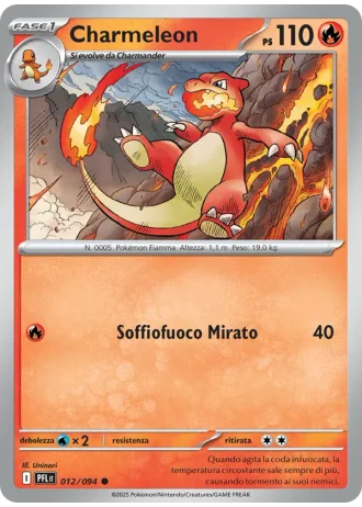 Charmeleon #012 — Flamme Spettrali