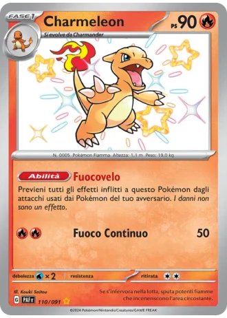 Charmeleon #110 — Destino di Paldea