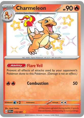 Charmeleon #110 — Paldean Fates
