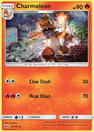 Charmeleon #19 — Burning Shadows