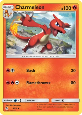 Charmeleon #8/68 — Destino Sfuggente