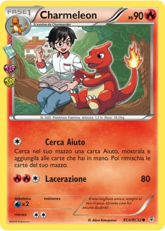 Charmeleon RC4/32 — Radiant Collection (Generazioni)