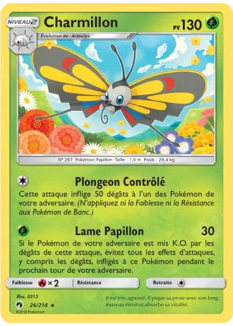 Charmillon #26/214 — Tonnerre Perdu
