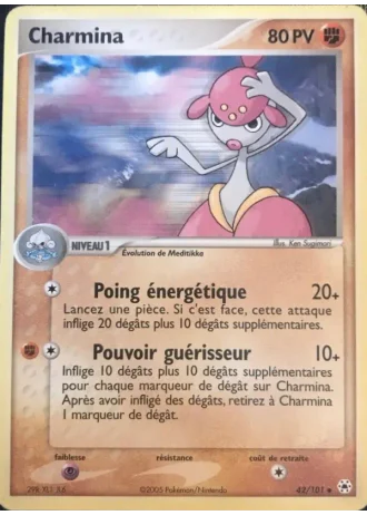 Charmina #42/101 — EX Légendes Oubliées