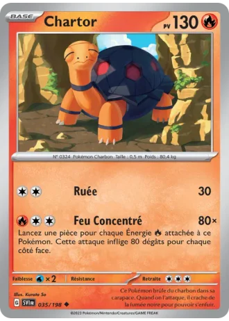 Chartor #035/198 — Écarlate et Violet