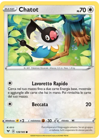 Chatot #139 — Voltaggio Sfolgorante