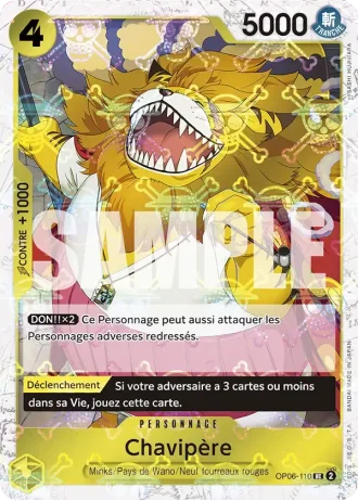 Chavipère (OP06-110) (Jolly Roger Foil) — ONE PIECE CARD THE BEST (PRB01)