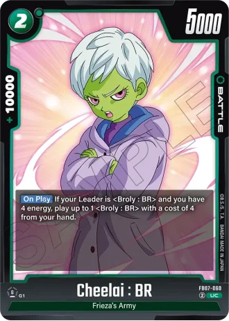 Cheelai : BR  FB07-060 — Wish for Shenron (FB07)