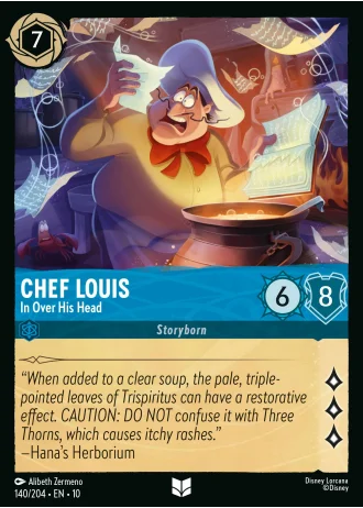 Chef Louis - In Over His Head #140/204 — Whispers in the Well