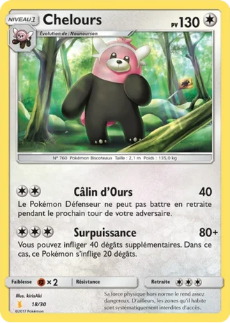 Chelours #18 — SM Kit du dresseur (Raichu d'Alola)