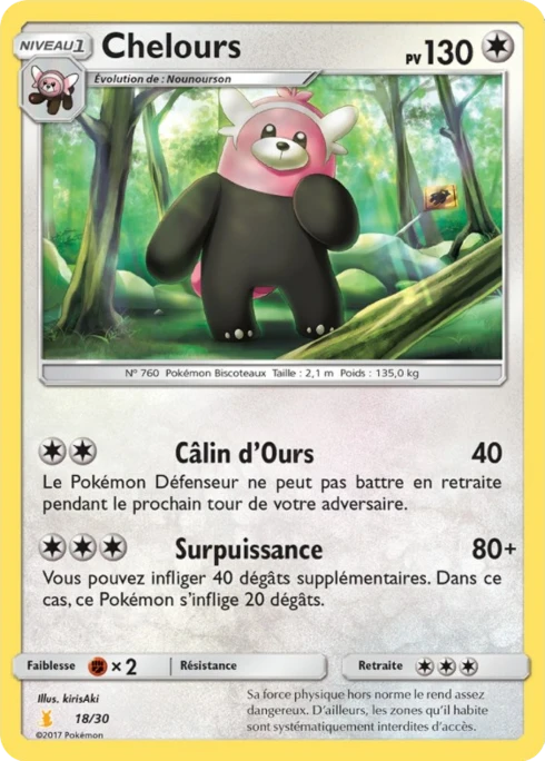Chelours #18 — SM Kit du dresseur (Raichu d'Alola)