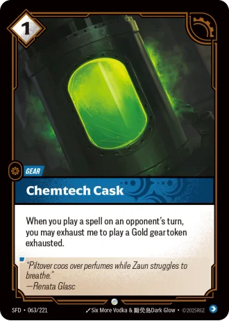 Chemtech Cask #063/221 — Spiritforged