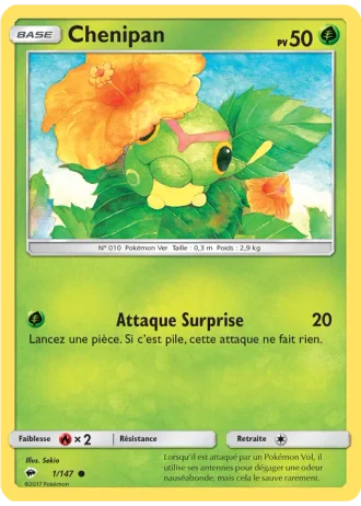 Chenipan #1/147 — Ombres Ardentes