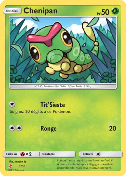 Chenipan #1 — SM Kit du dresseur (Lougaroc)