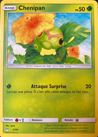 Chenipan #2/40 — Collection McDonald's 2019