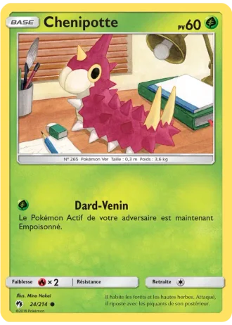 Chenipotte #24/214 — Tonnerre Perdu