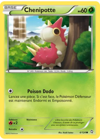 Chenipotte #6/124 — Dragons Exaltés